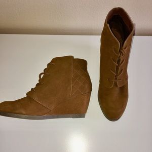Madden Girl Brown Booties